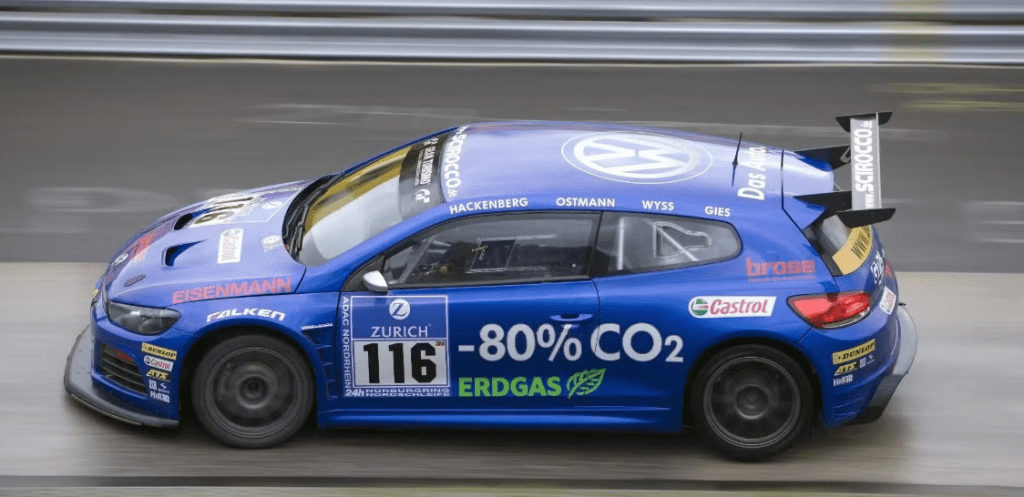 BIOGAS POWERED RACE CAR