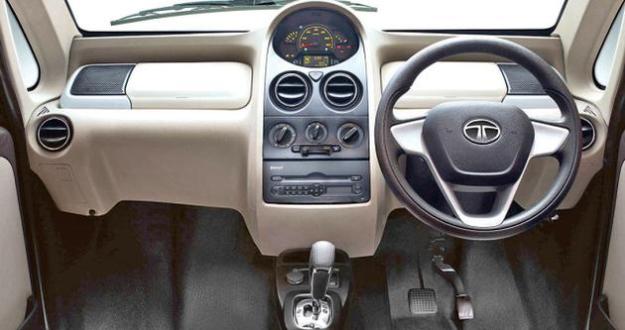The Nano GenX Dashboard with the Speedometer centrally mounted. 