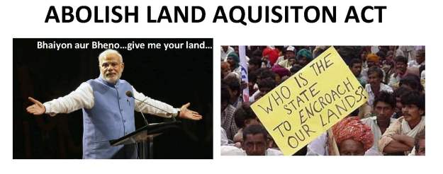 ABOLISH LAND AQUISITON ACT