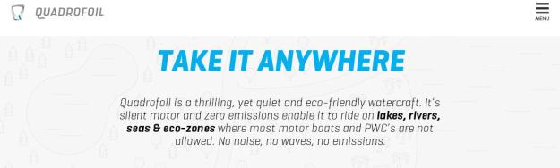 Quadrofoil - Take it anywhere