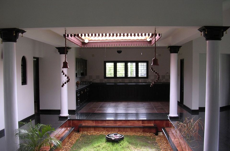 Indoor rainwater harvesting tanks