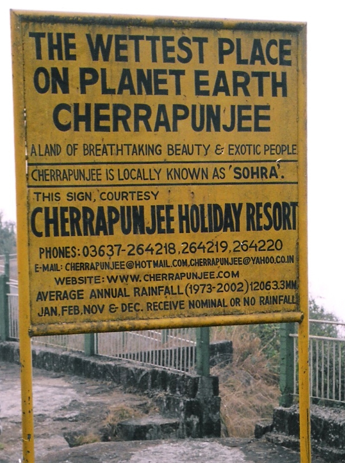 Cherrapunji - India - Wettest place on earth