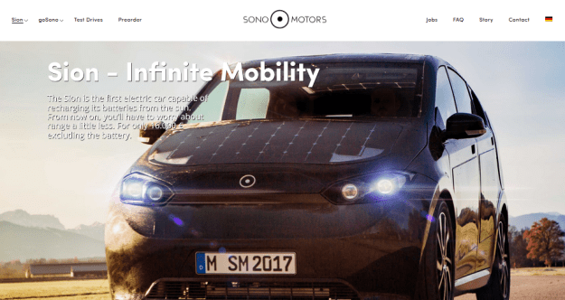 Solarcar Sion - Sono Motors