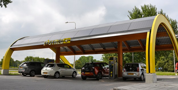 EV Charging Station on Highways