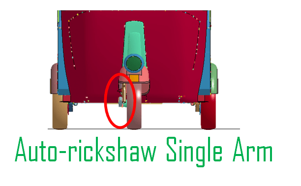 Autorickshaw Single Arm