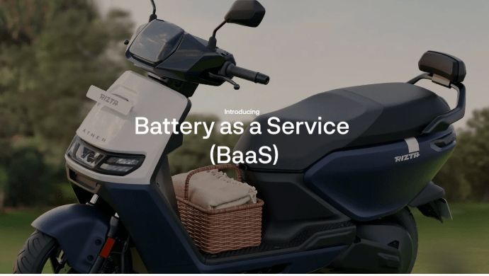 Ather's Battery as a Service (BaaS) 