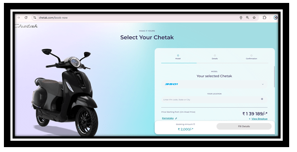 Bajaj Auto doesn't use Geo Restriction
